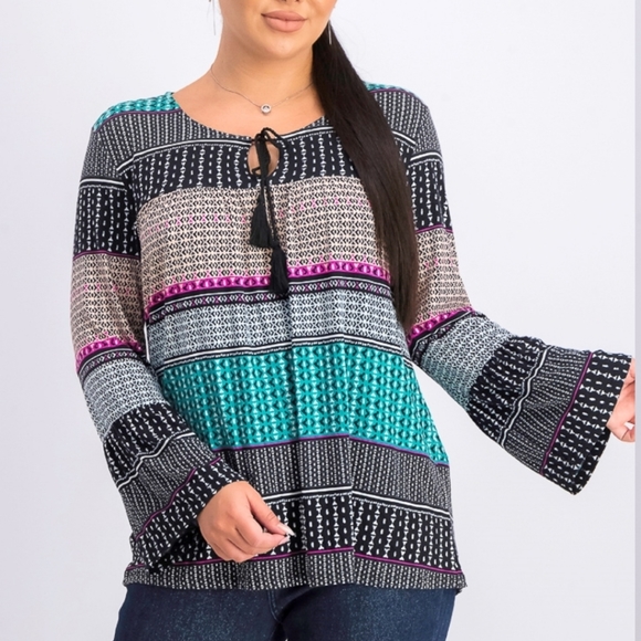 Style & Co Plus Size Women's Shirt Top - Size 0X - Picture 2 of 7